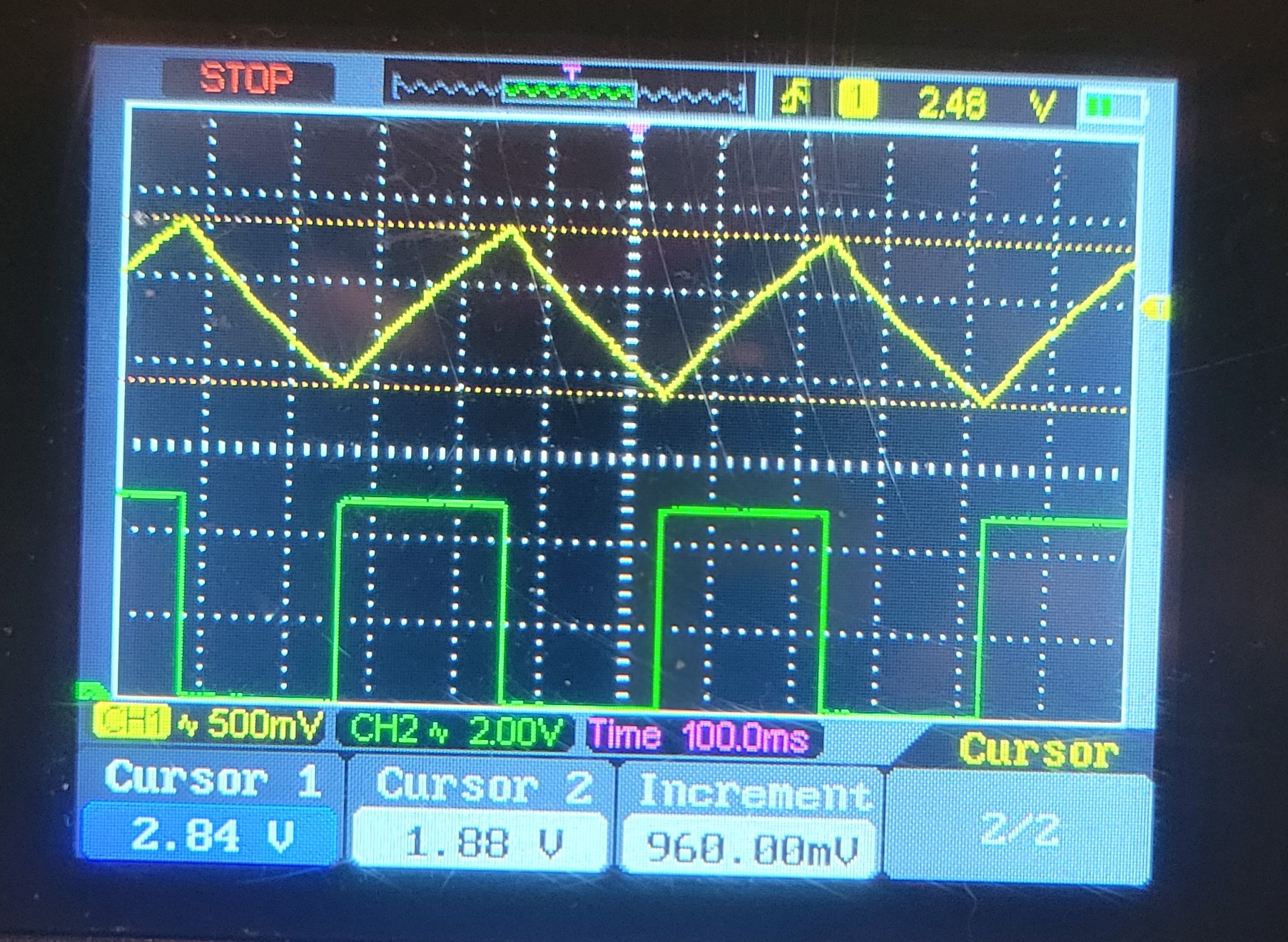 Waveform from accelerated configuration