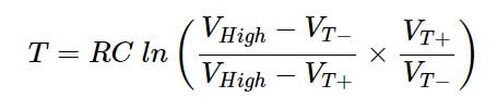 Period equation from allaboutcircuits.com