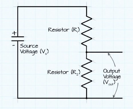 Resistor divider schematic