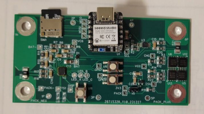 Completed battery pack