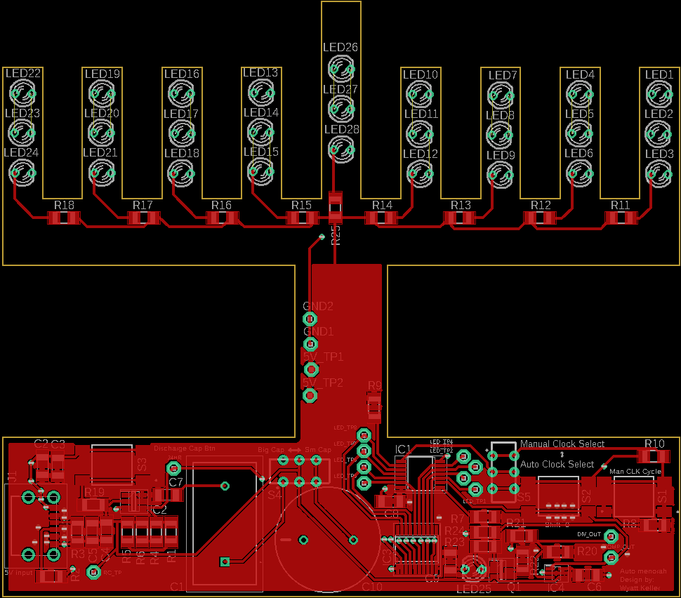 Top layer PCB